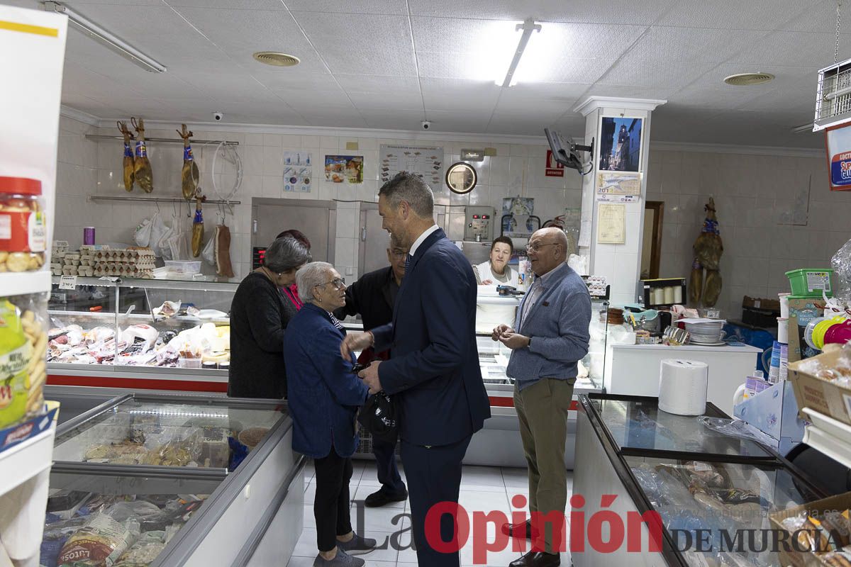 Corporación, Cofradía y Bandos realizan la 'Pedimenta' en Caravaca