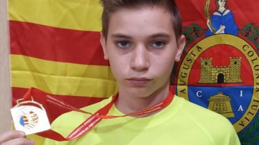 Hugo Arillo gana la Copa de Campeones cadete en Alfafar