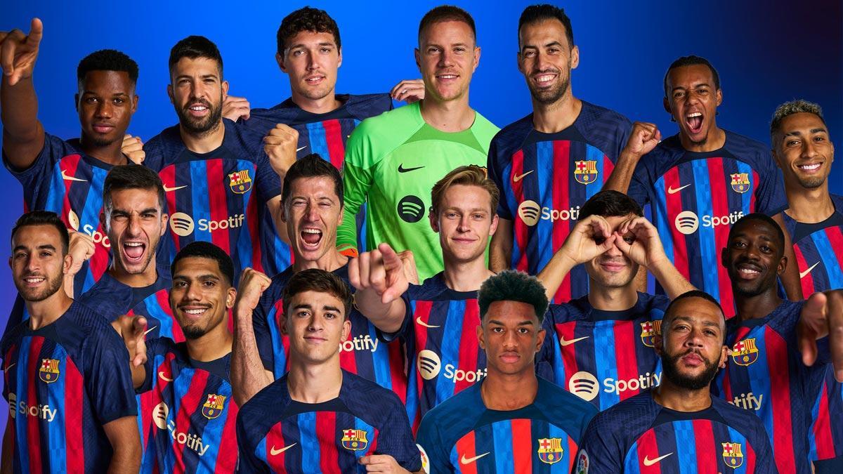 Jugadores del barcelona en la seleccion