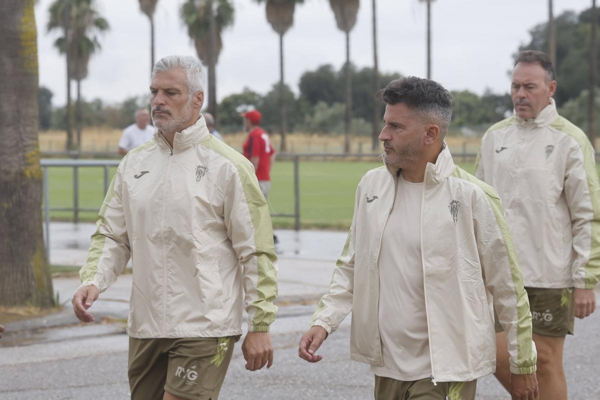 La vuelta al trabajo del Córdoba CF tras superar al Girona, en imágenes