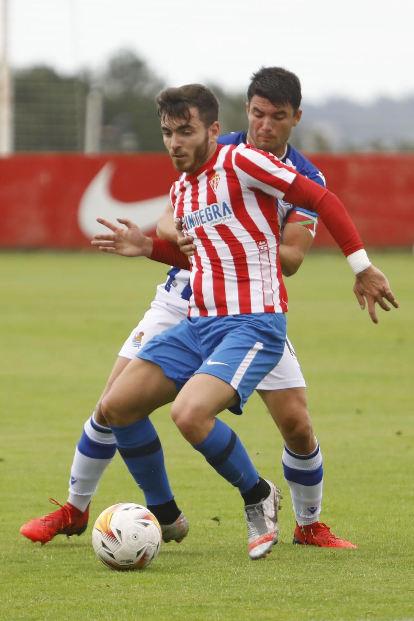 Sporting - Real Sociedad B, en imágenes