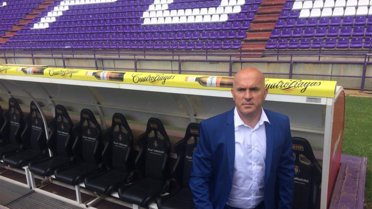 Luis César llega al banquillo del Valladolid con máxima ambición