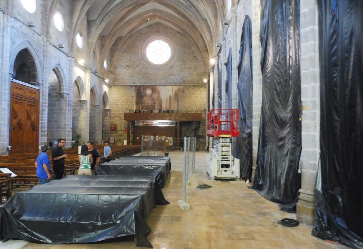 Las obras acabarán antes de la Fira i Festes.