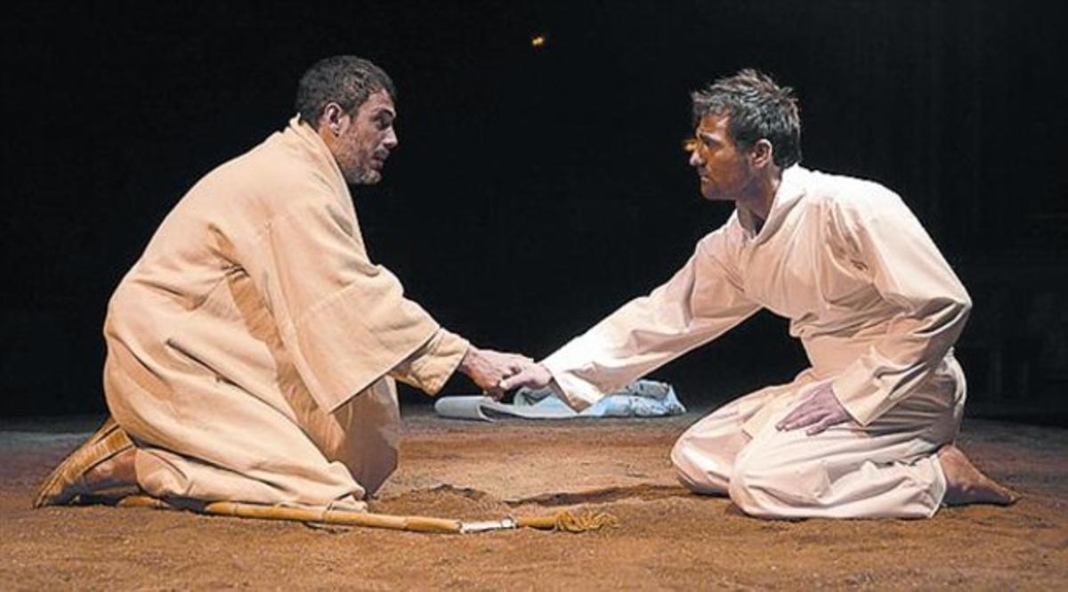 Julio Manrique i Borja Espinosa, a ’L’orfe del clan dels Zhao’.