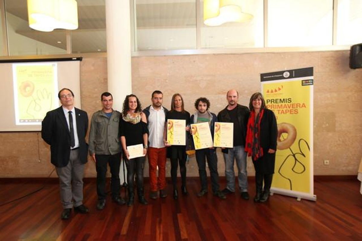 Imatge de l’entrega de premis del concurs de la millor tapa de l’Hospitalet, aquest dimarts. Imatge de l’entrega de premis del concurs de la millor tapa de l’Hospitalet, aquest dimarts.