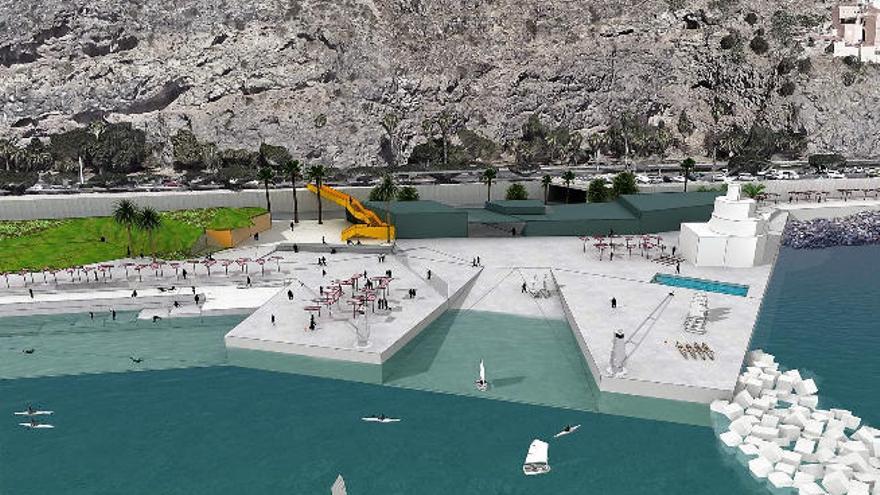 Proyecto de la playa de Valleseco