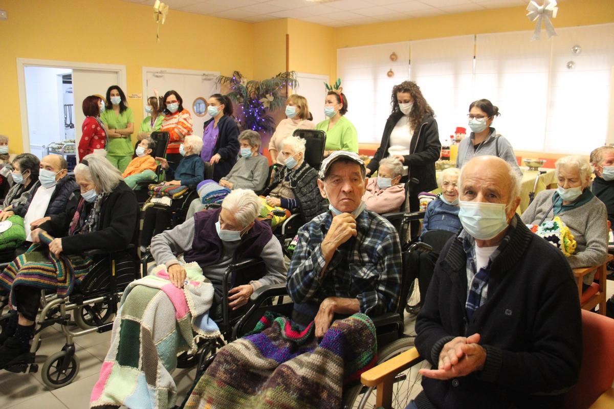 GALERÍA | Mantas solidarias en Sanabria