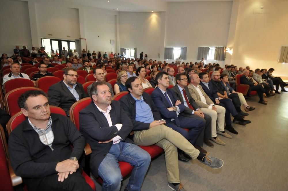 Presentación del VII Salón de la Sidra en el Recito Ferial de Santullano, Mieres