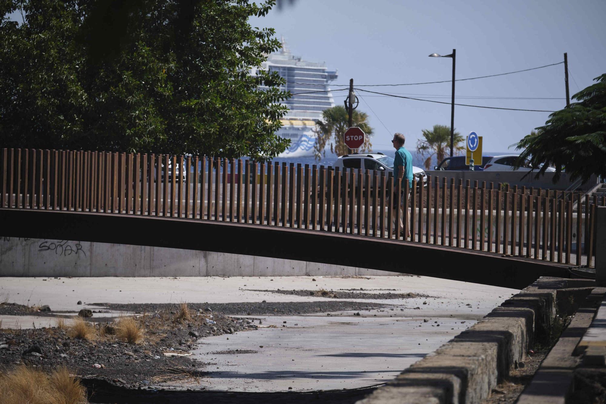 Obras en el puente de San Andrés