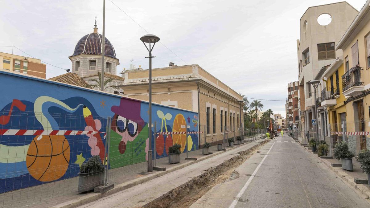 Las obras en la calle Jaume I ya han comenzado