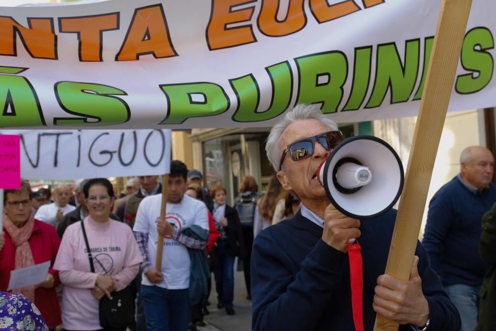 Protesta contra las macrogranjas en Zamora
