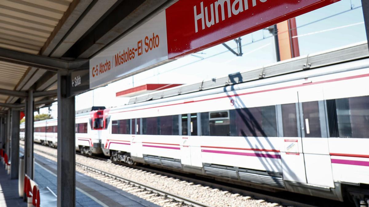 Línea C5 de Cercanías entre Móstoles y El Soto.