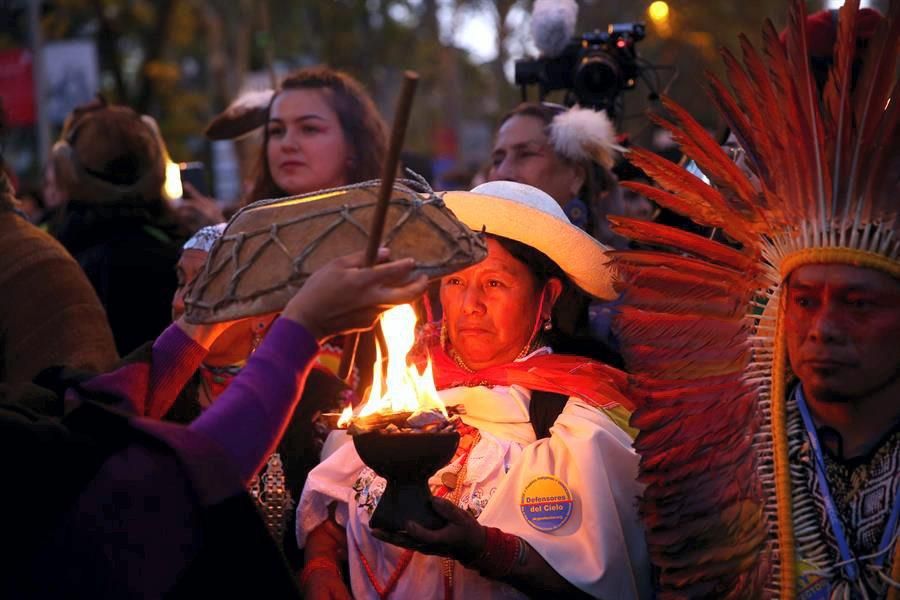 Manifestación en Madrid por la Cumbre del Clima