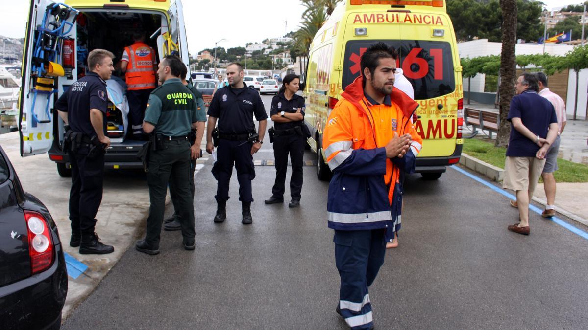 Las víctimas fueron atendidas por los servicios sanitarios del 061