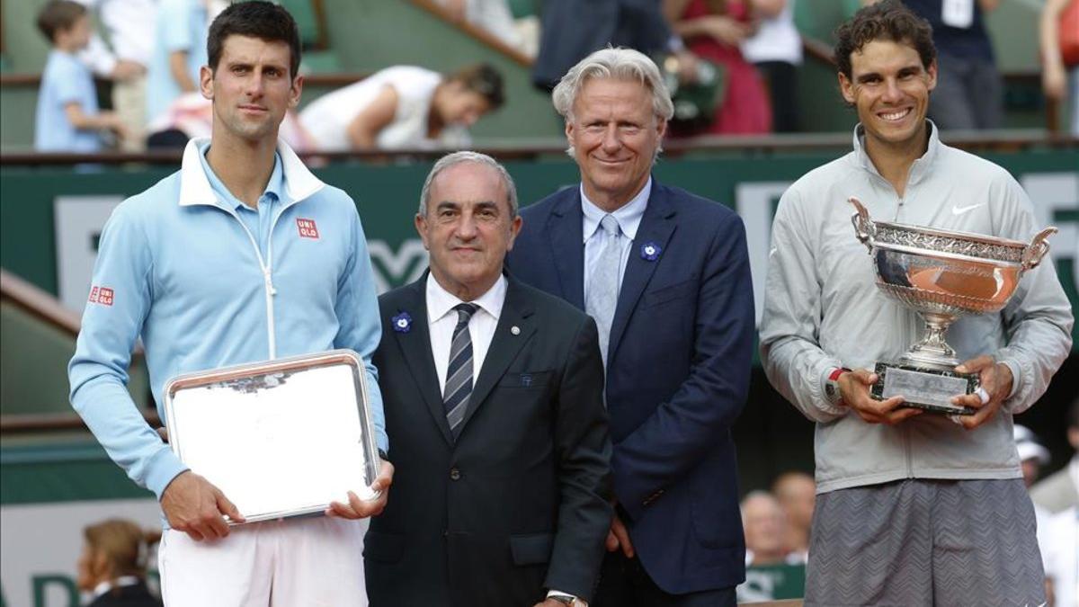 Federer elogió a ambos tenistas