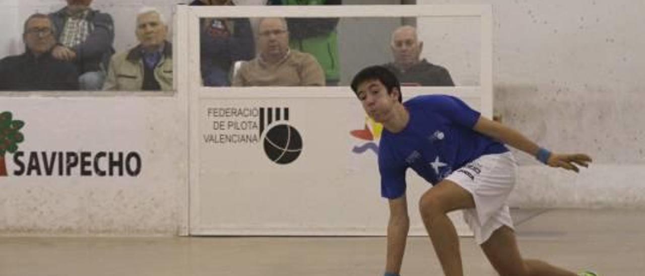 El alcireño Rafa y Javier, de Càrcer, finalistas    del X Individual Sub-16