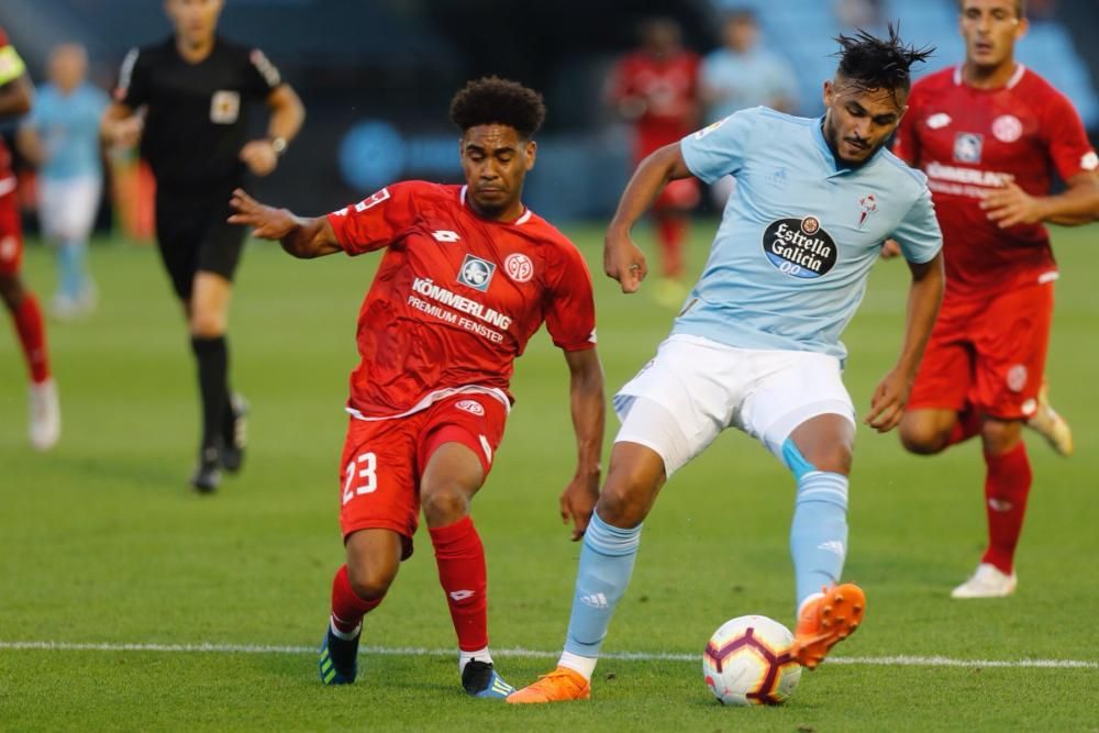 El conjunto celeste cae frente al Mainz 05 en el último amistoso antes del inicio de la Liga y cierra la pretemporada sin conocer la victoria.