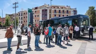 El cambio del tren por el autobús reduce las opciones para viajar desde Badajoz