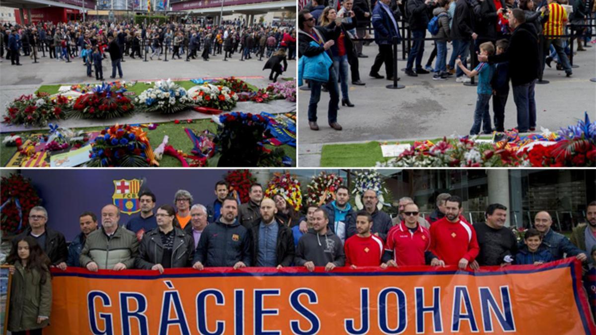 Masiva afluencia de público en el Memorial Johan Cruyff