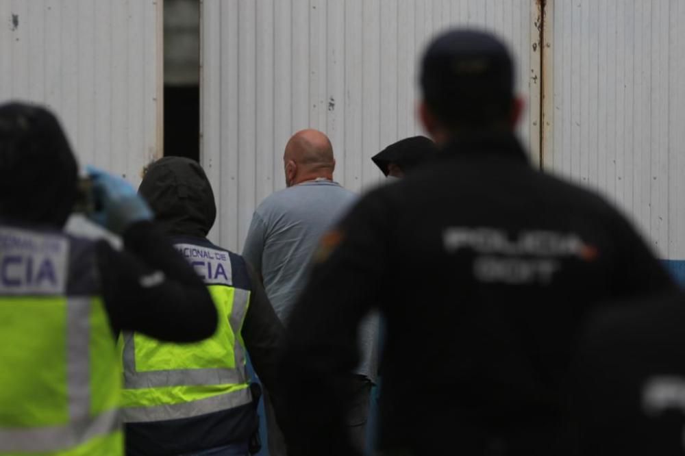 Golpe al narcotráfico en Arousa