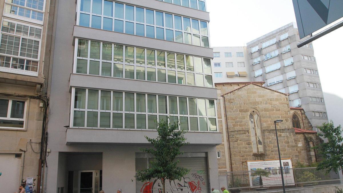 El edificio protagonista del conflicto urbanístico.