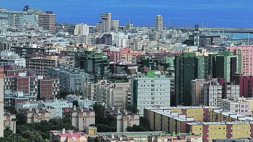 Edificios en Santa Cruz de Tenerife.