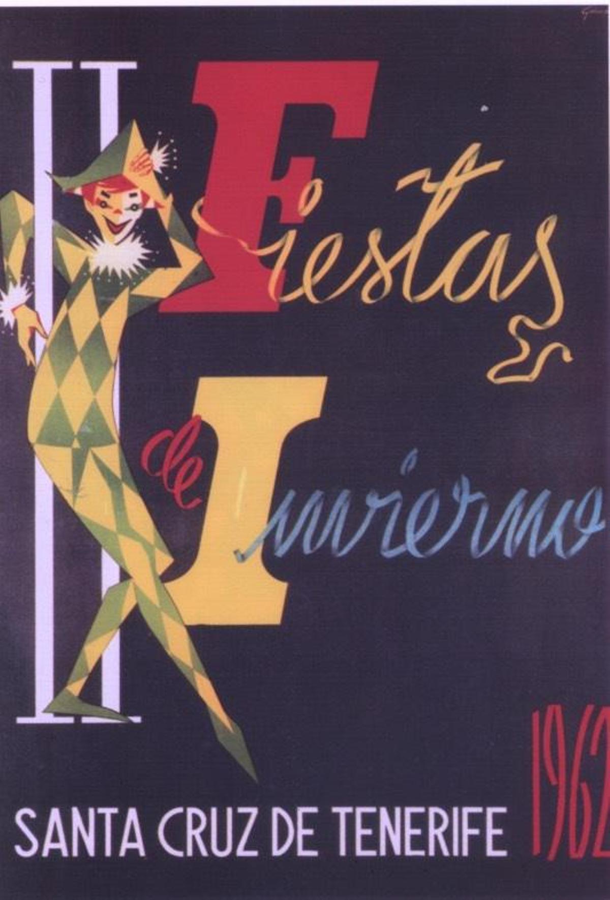 Cartel de las Fiestas de Invierno de 1962. | | E.D.