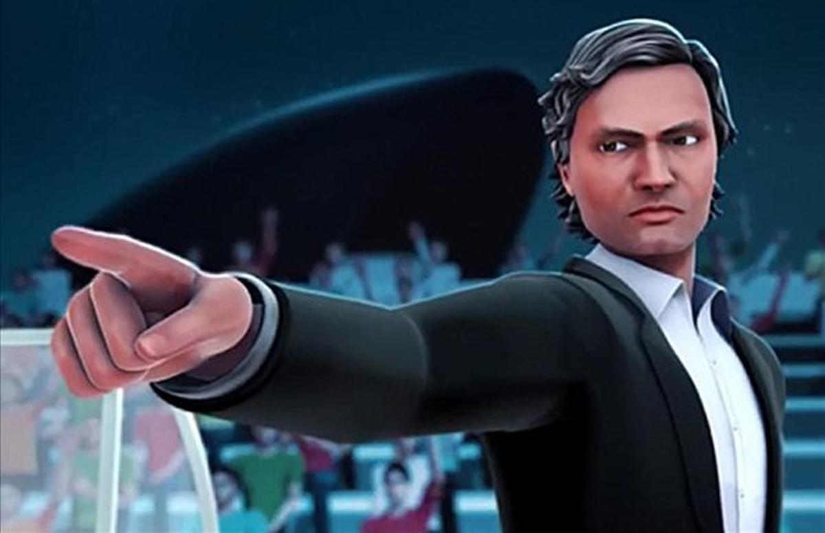 Imatge de Mourinho a la sèrie portuguesa de dibuixos animats ’Mourinho and the Special Ones’. Imatge de Mourinho a la sèrie portuguesa de dibuixos animats ’Mourinho and the Special Ones’.