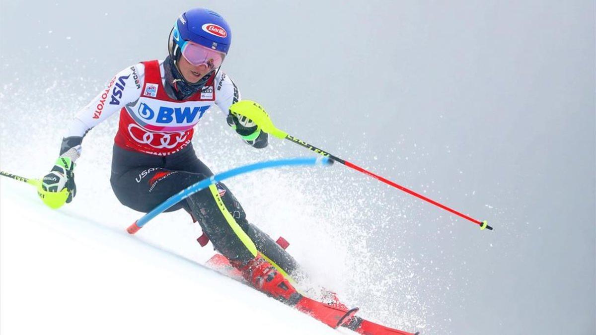 Mikaela Shiffrin ha logrado una gran victoria en la pista Superstar de la estación norteamericana de Killington