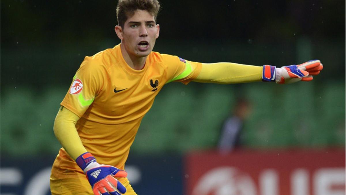 Luca Zidane, portero del fililal del Real Madrid