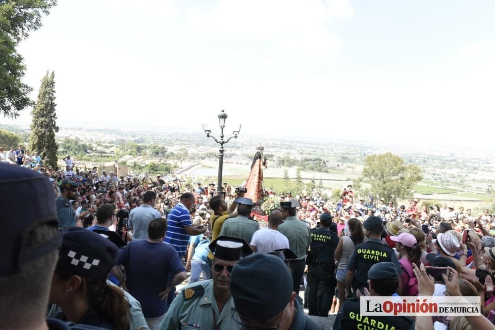 Romería de la Virgen de la Fuensanta: Llegada al S