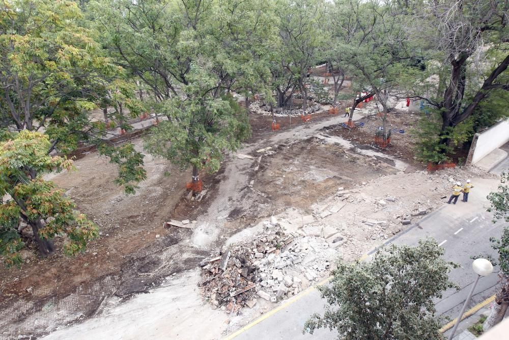 Cae el último muro del zoo de Viveros