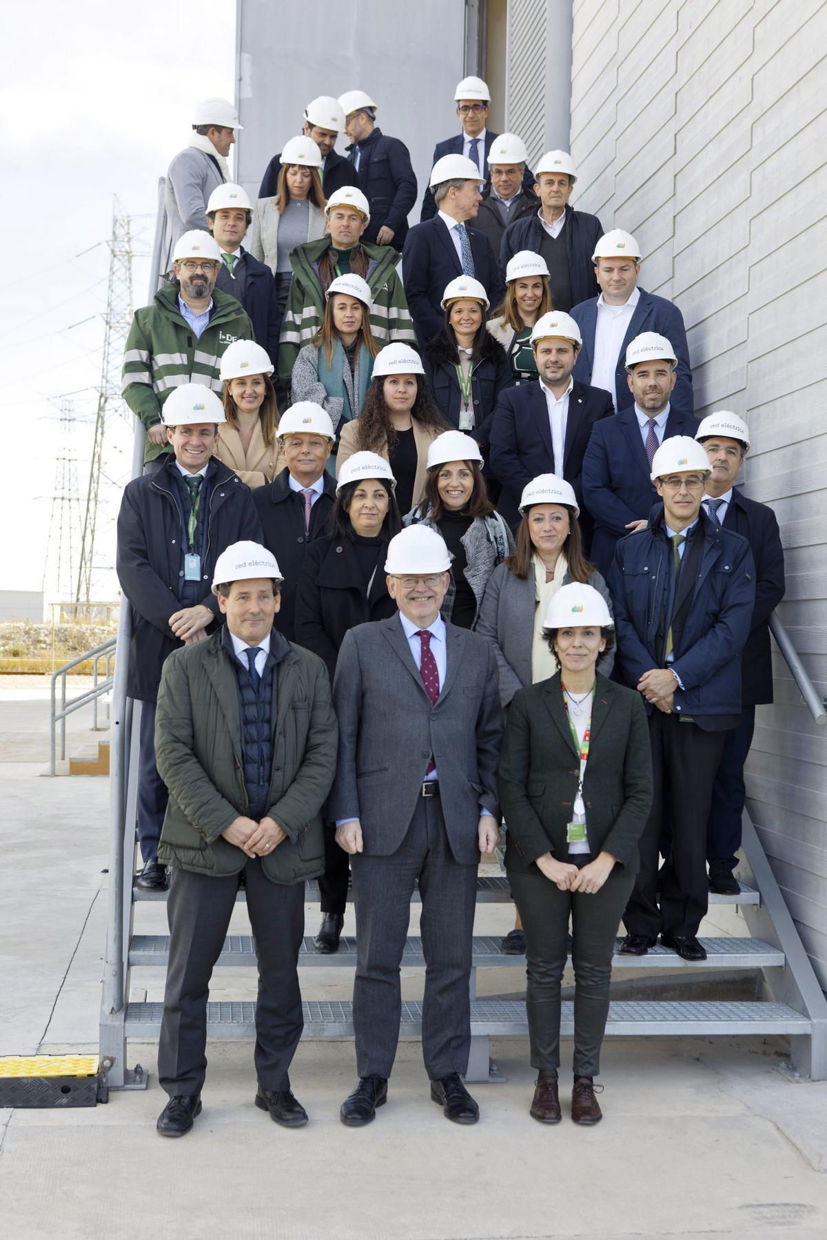 Puig, junto a representantes de Iberdrola, Redeia, bp y Ube, entre otros.