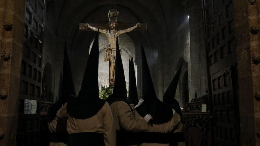 Siete Palabras, el dolor de La Horta por el Crucificado