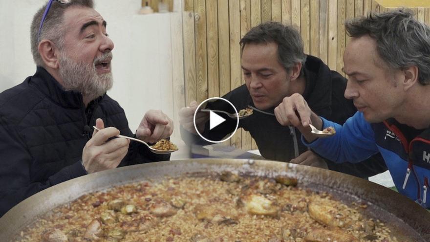 Los Torres homenajean a su padre con una paella