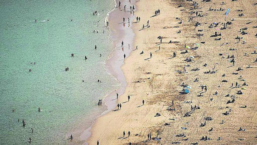 Playa de Las Teresitas.