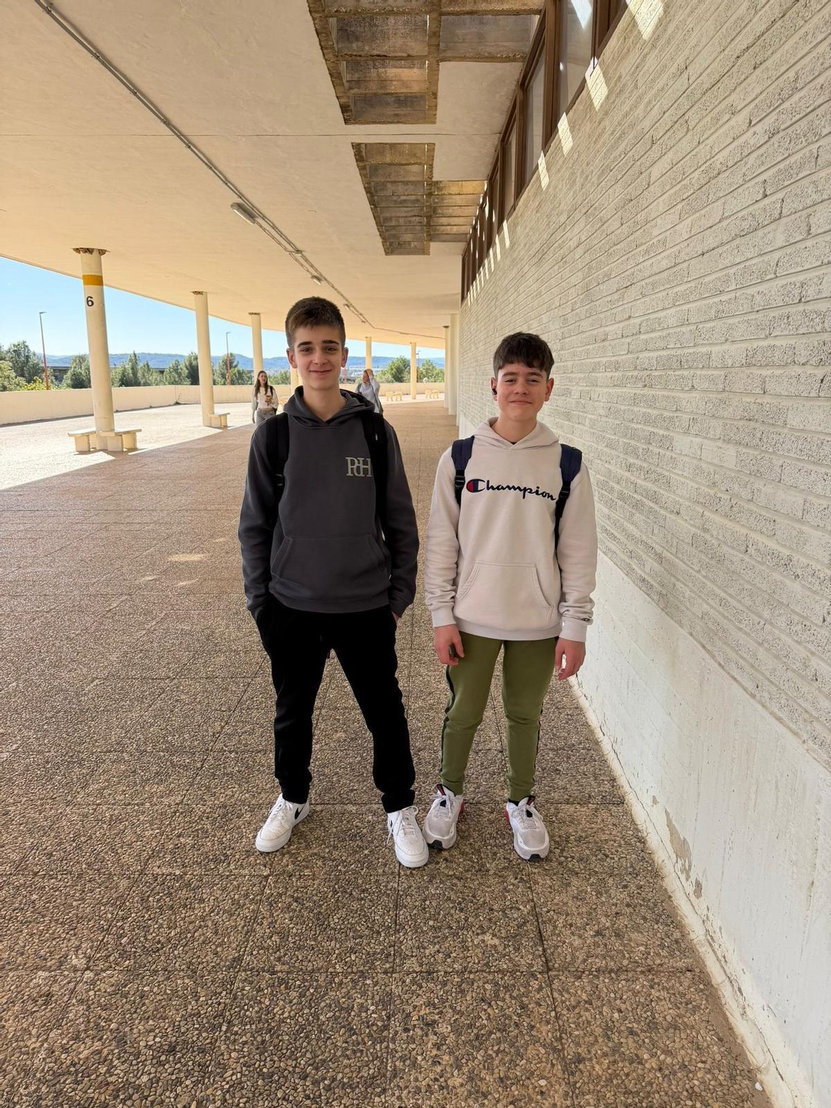 Los dos jugadores del Corriol Oliva que jugarán el Campeonato de España de tenis de mesa