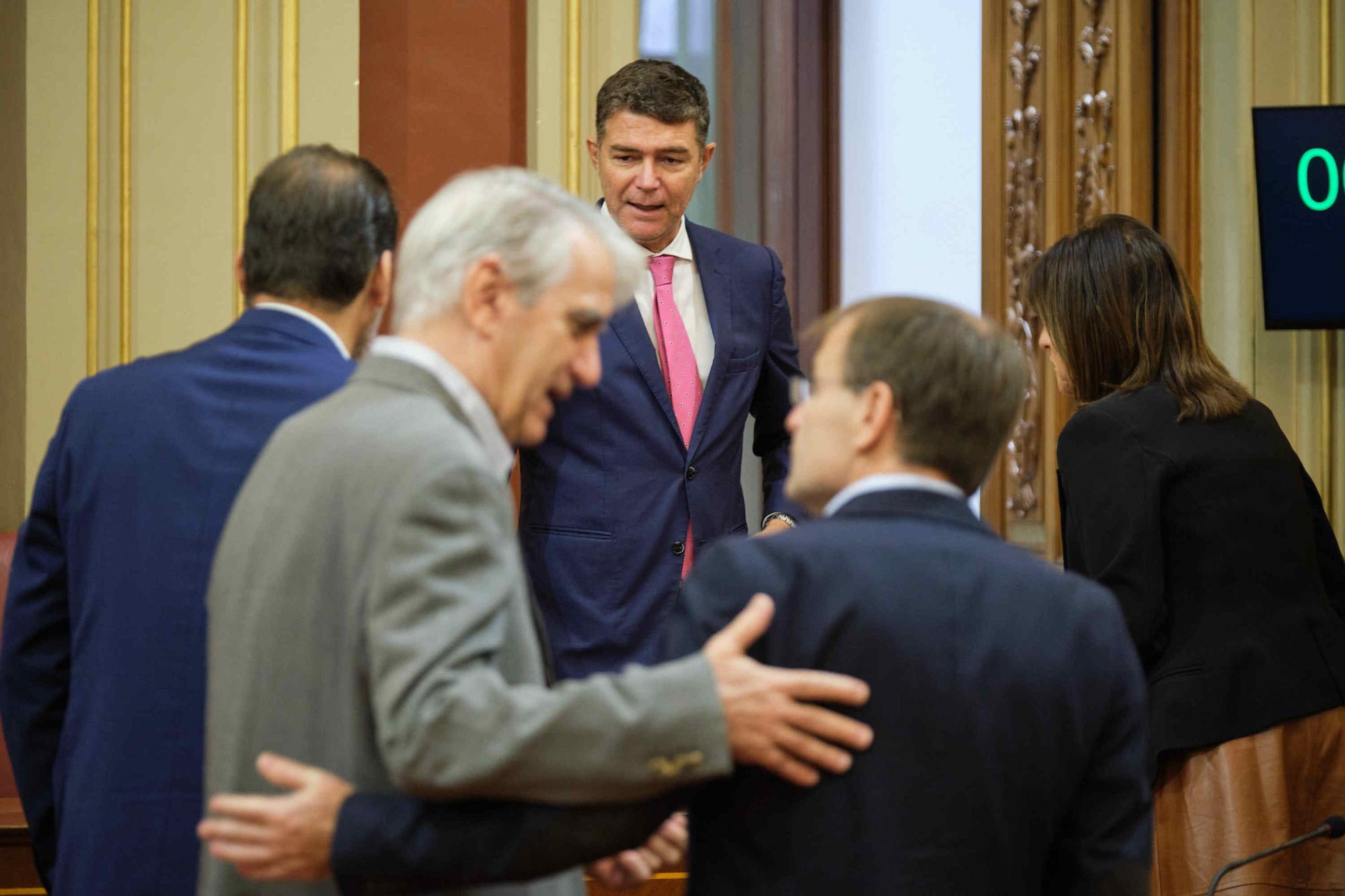 Pleno presupuestos en el Ayuntamiento de Santa Cruz de Tenerife