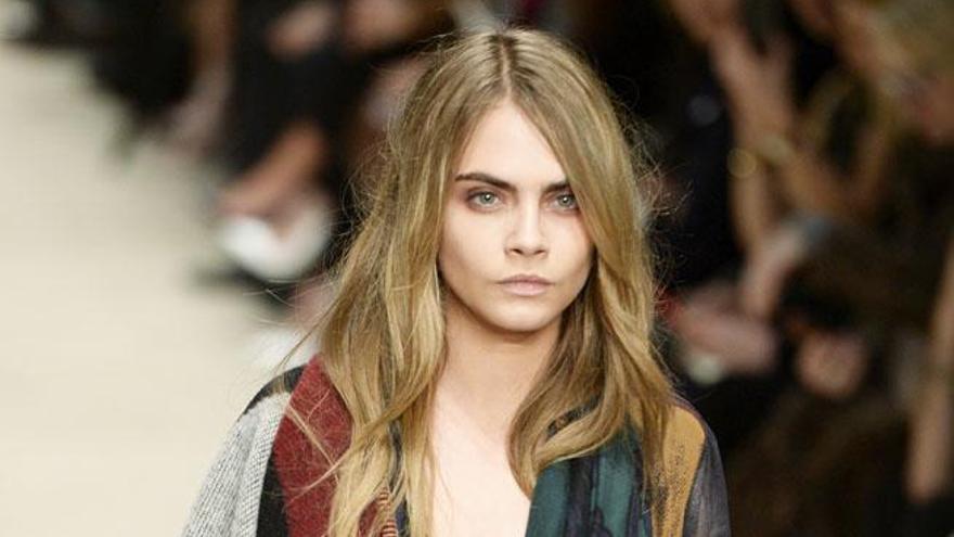 La modelo Cara Delevingne.