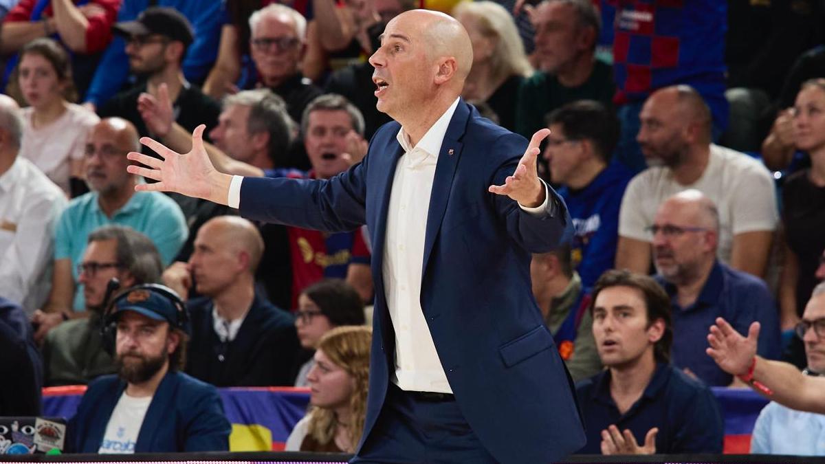 Peñarroya sigue pidiendo más agresividad a sus jugadores