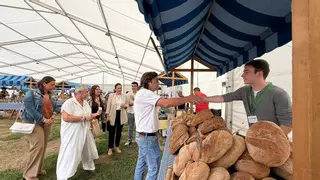 Abre la feria ecológica de Asturias en Llanera: así ha sido la inauguración de la XXIII edición de la cita en el ferial del concejo