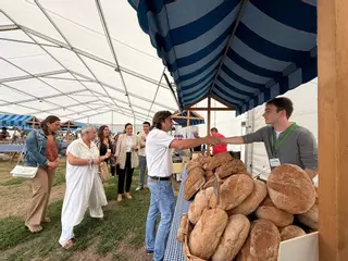 Abre la feria ecológica de Asturias en Llanera: así ha sido la inauguración de la XXIII edición de la cita en el ferial del concejo