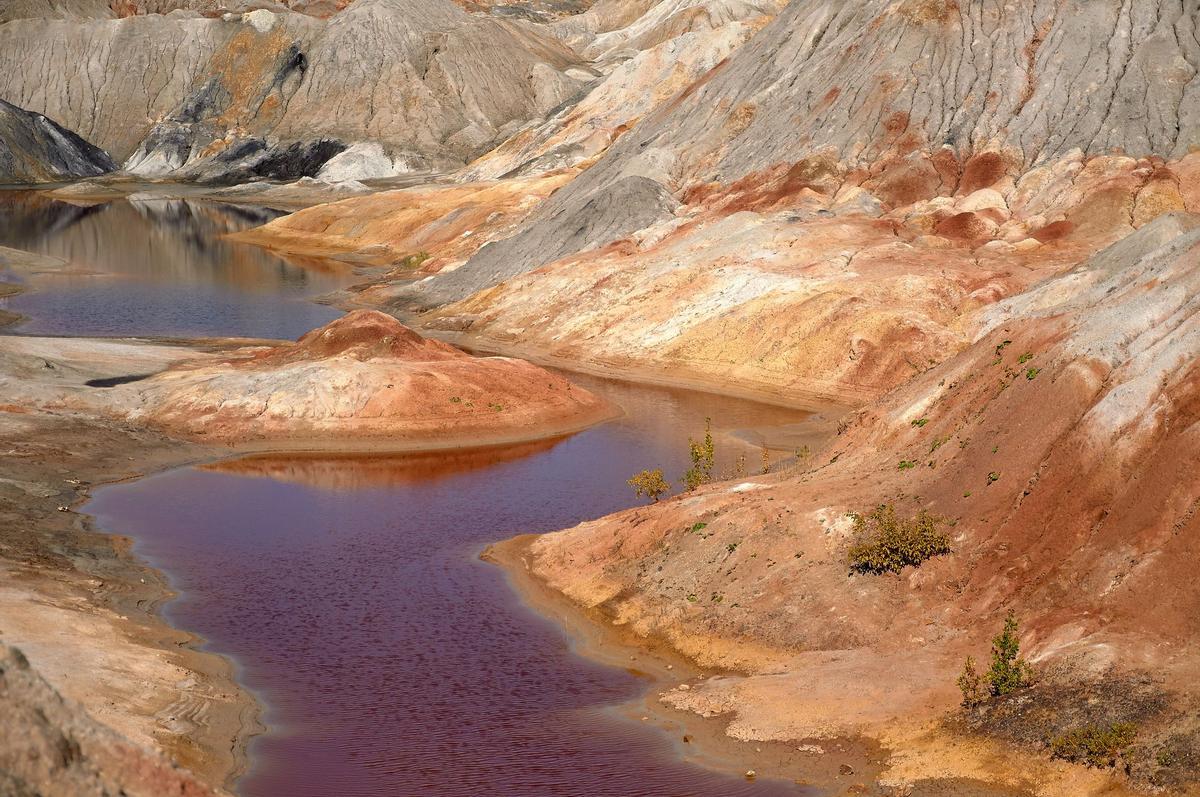 Río rojo Rusia