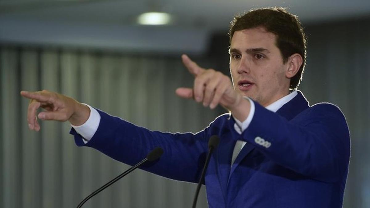 El presidente de Ciudadanos, Albert Rivera.