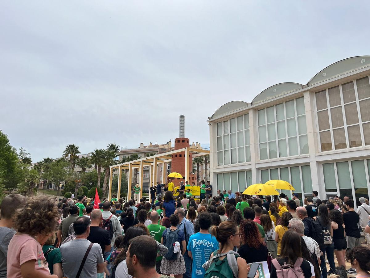 La huelga de educación en Elda