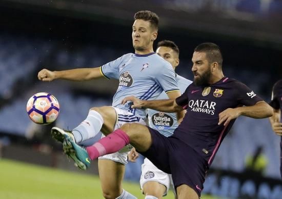 Celta-Barça en imatges