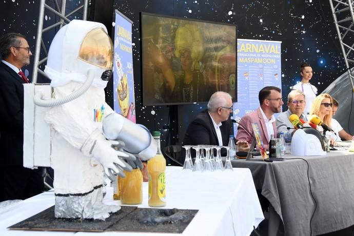 11/03/2019 MASPALOMAS. SAN BARTOLOME DE TIRAJANA. Presentación del Carnaval de Maspalomas.   Fotografa: YAIZA SOCORRO.  | 11/03/2019 | Fotógrafo: Yaiza Socorro