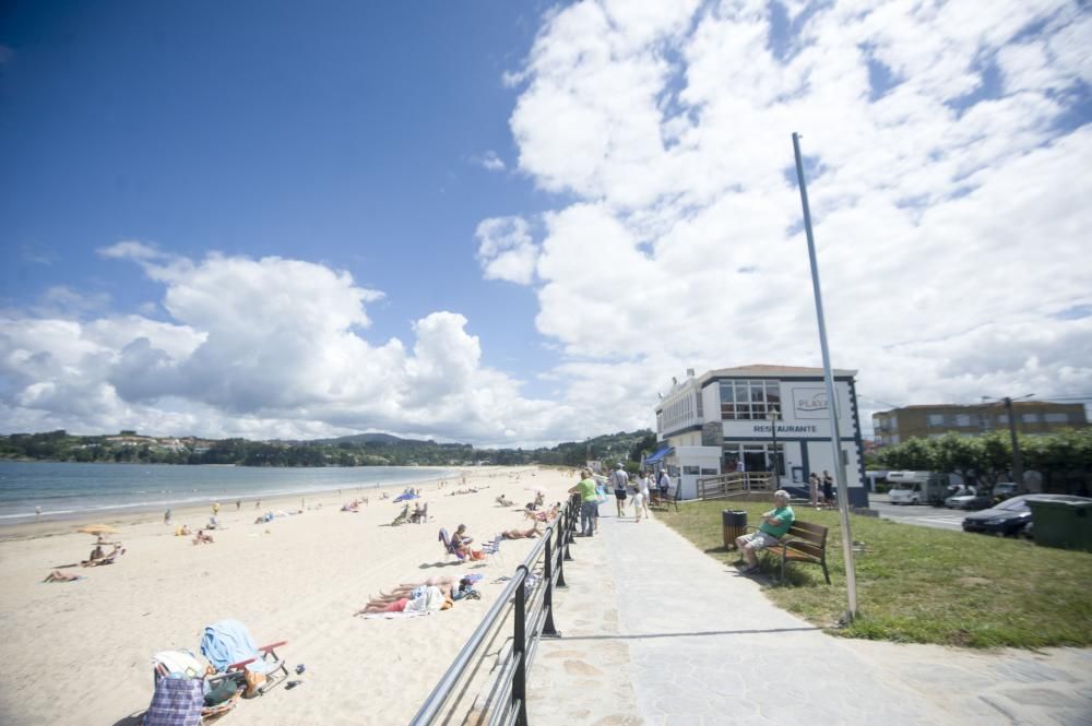 La Praia Grande de Miño pierda su bandera azul