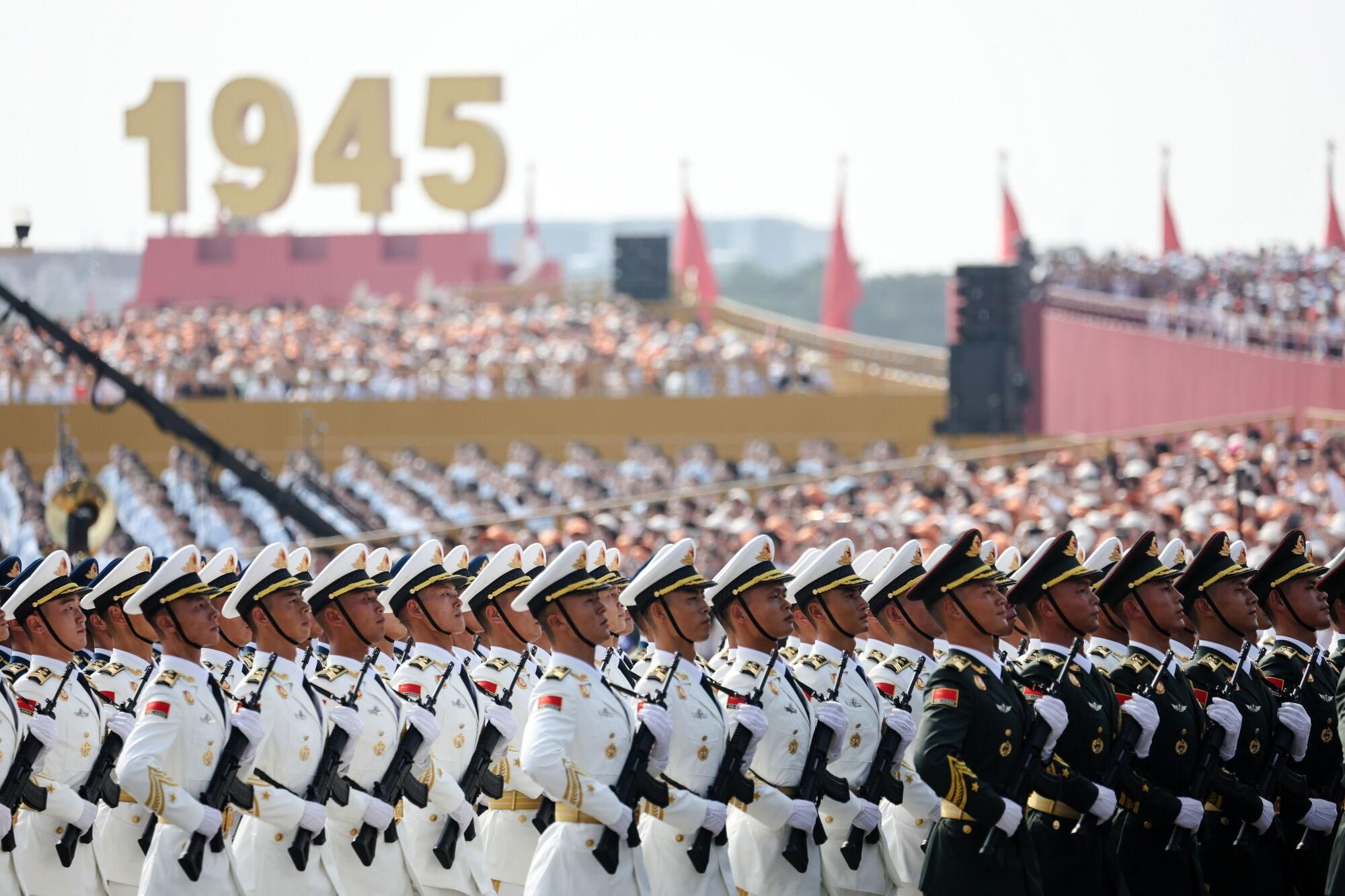 El desfile militar de Pekín, en imágenes.
