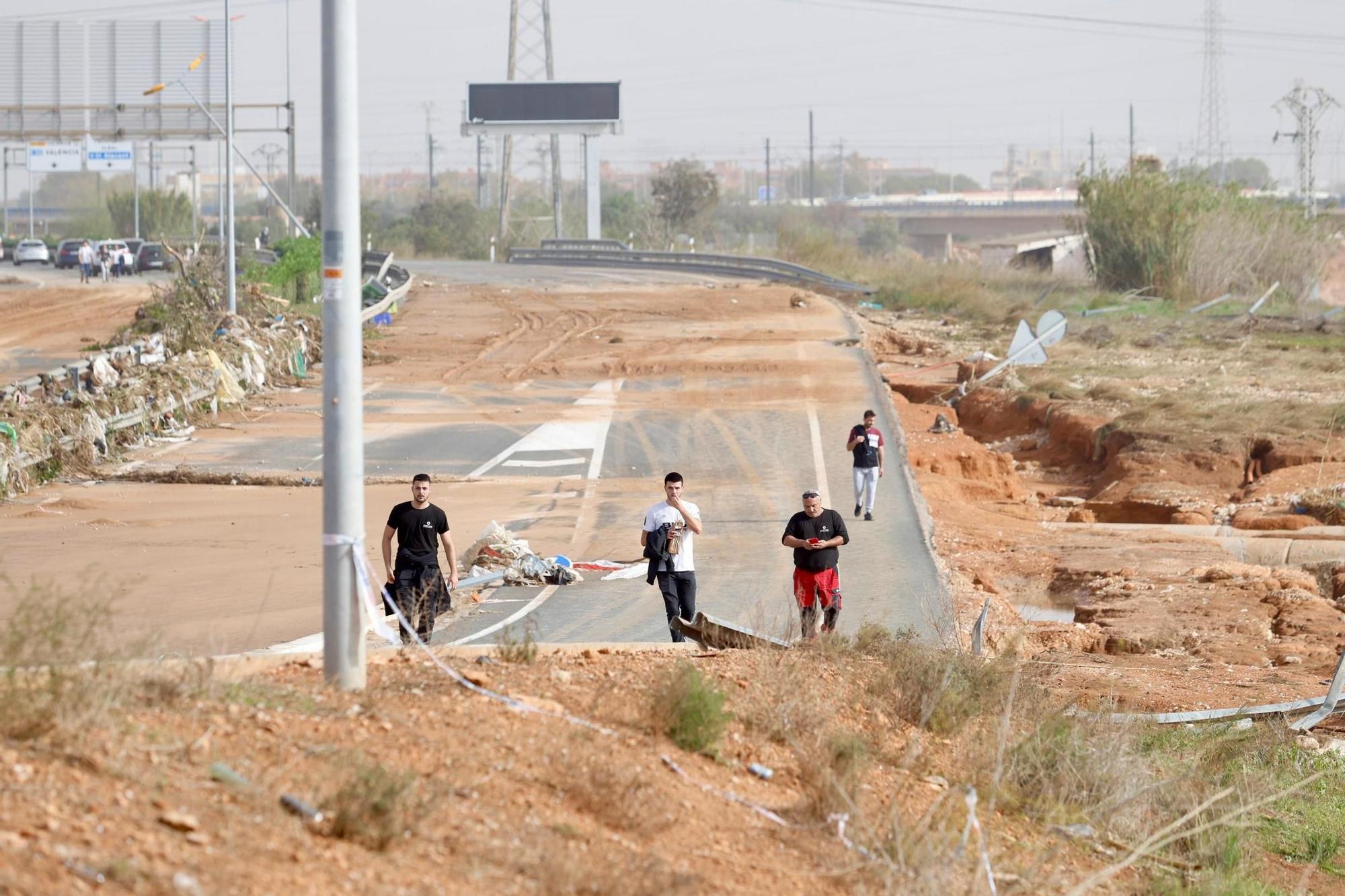 El devastador efecto de la DANA, en imágenes